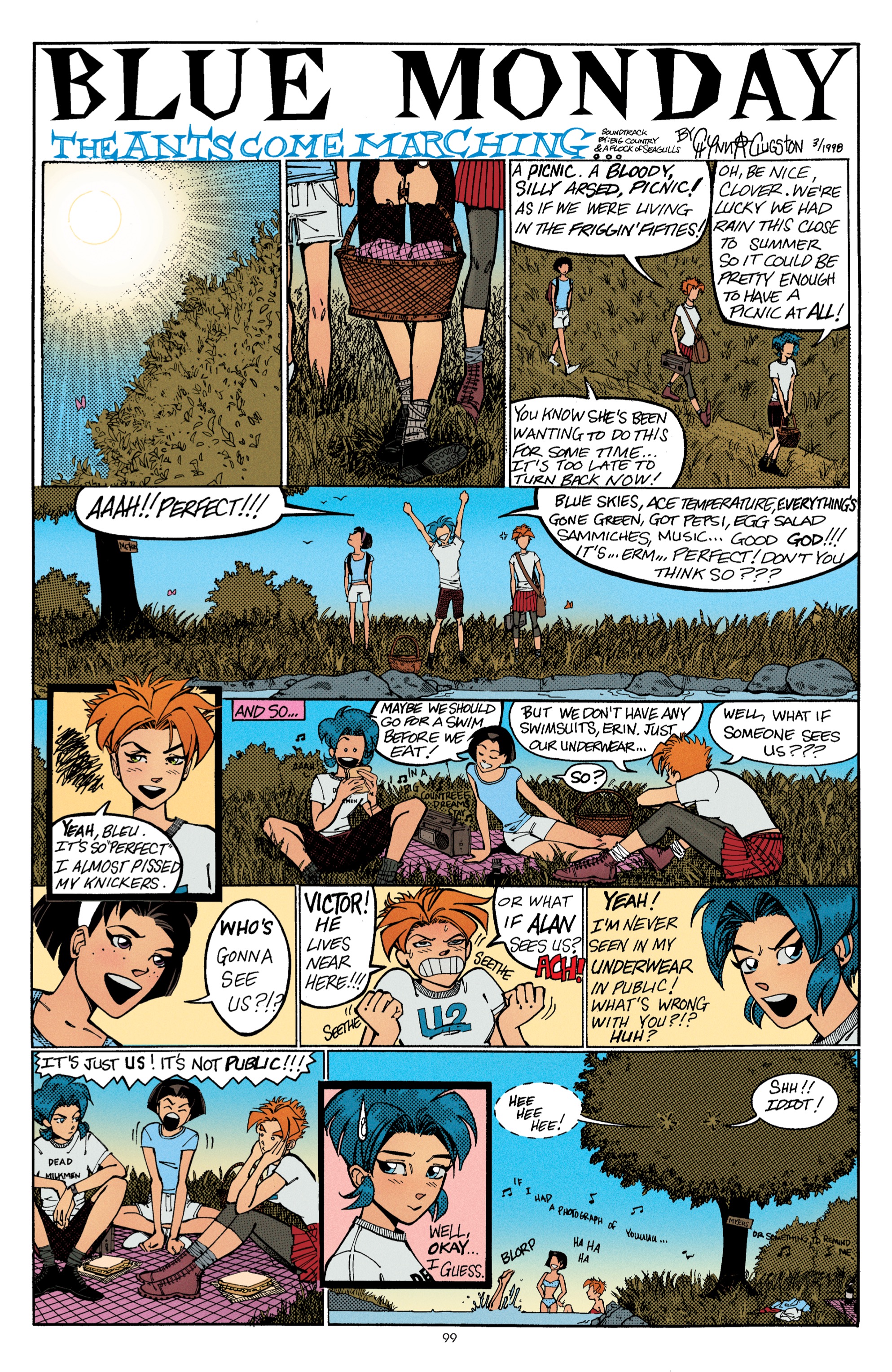 Read online Blue Monday comic -  Issue # TPB 1 - 99