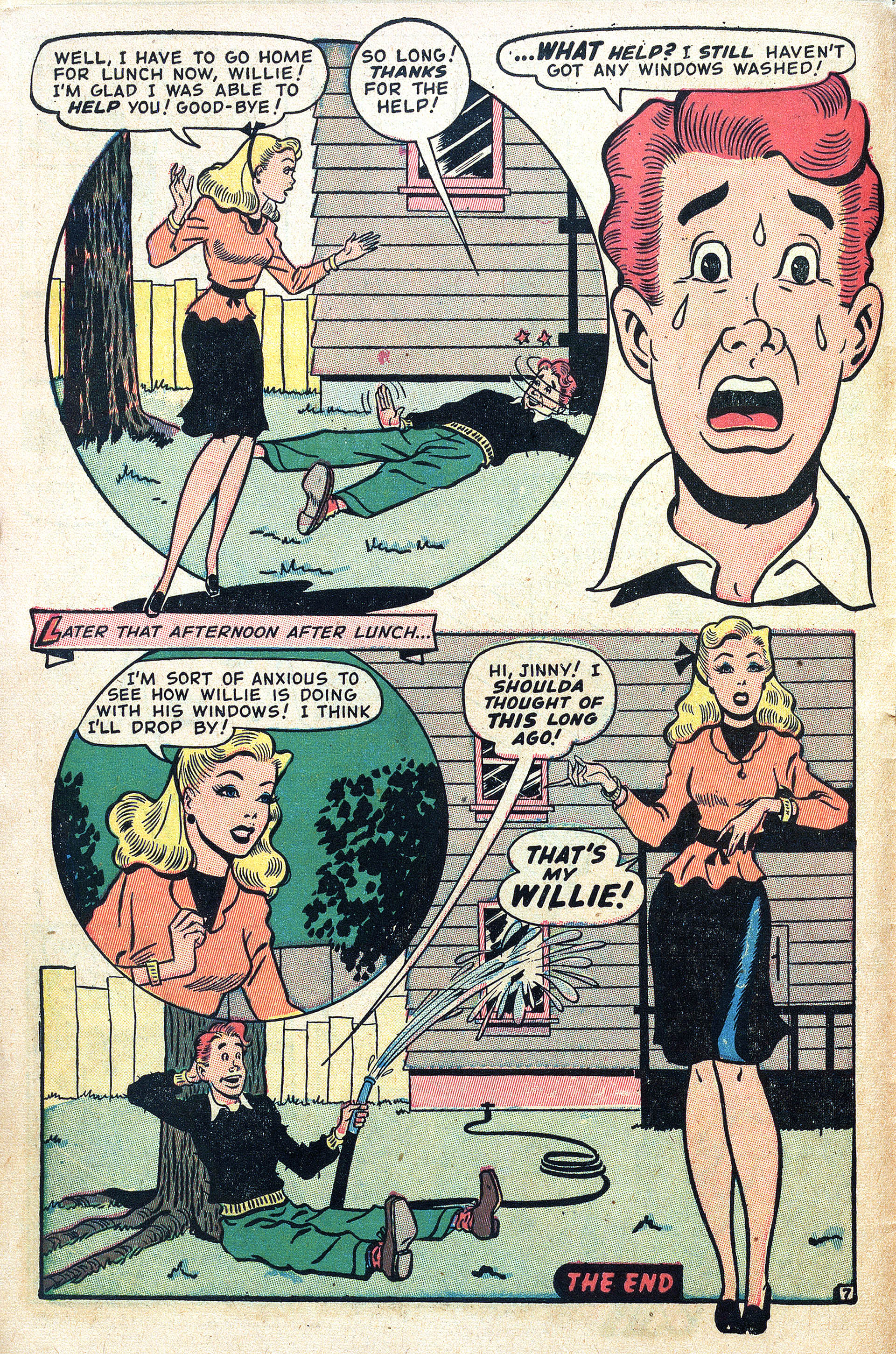 Read online Willie Comics (1946) comic -  Issue #9 - 10