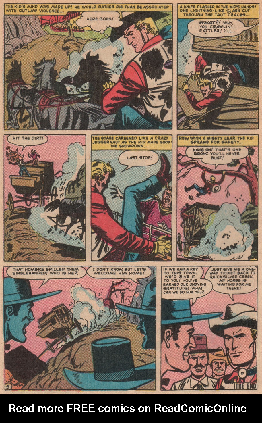 Read online Kid Colt Outlaw comic -  Issue #142 - 8