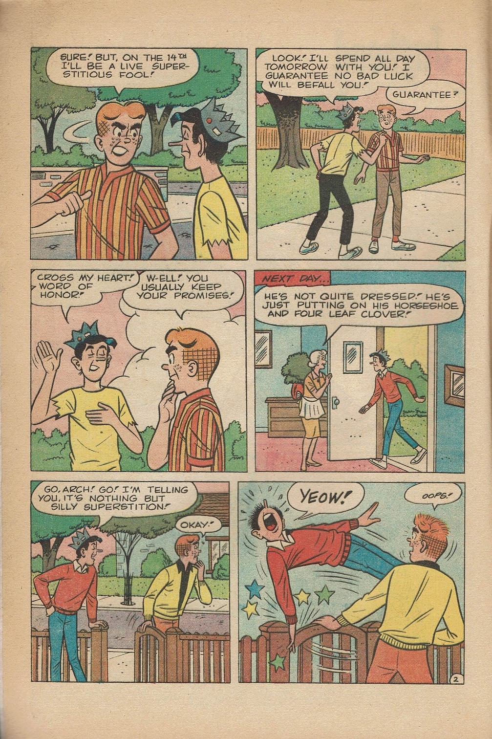 Read online Jughead (1965) comic -  Issue #136 - 4
