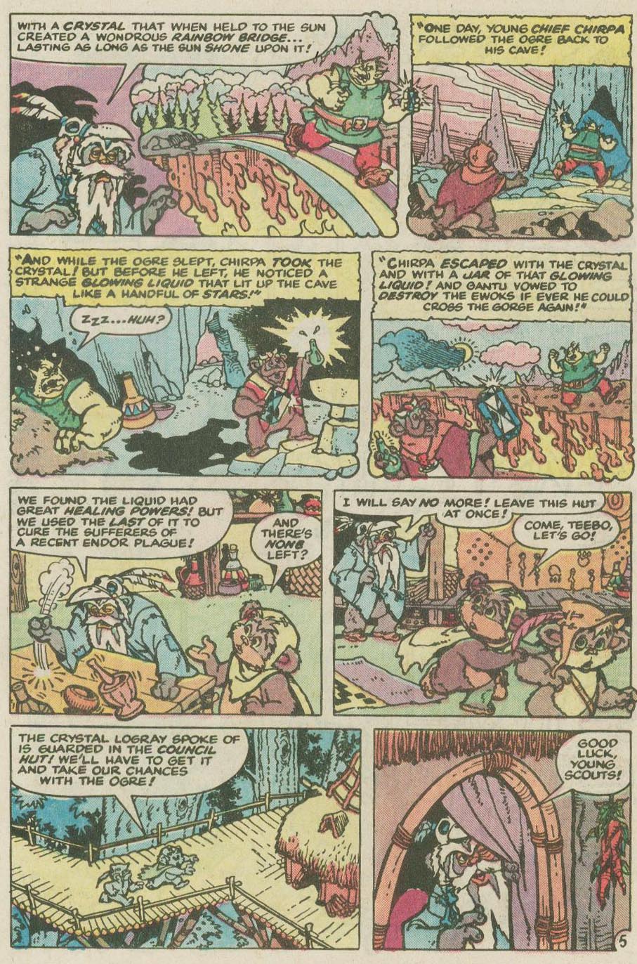 Read online Ewoks (1987) comic -  Issue #1 - 7