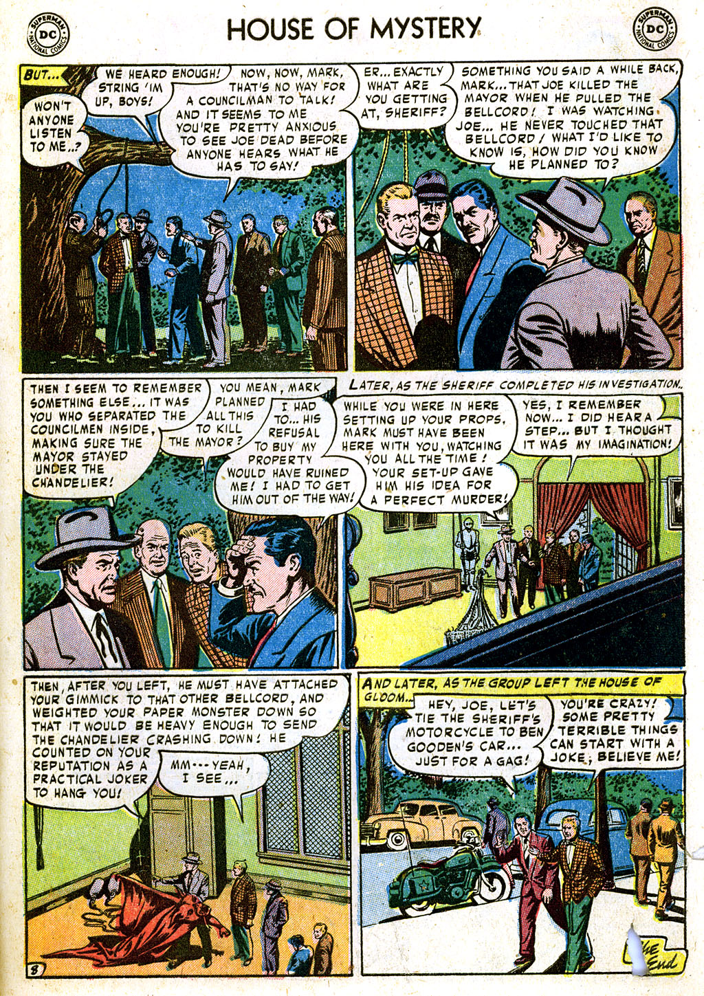 Read online House of Mystery (1951) comic -  Issue #8 - 33
