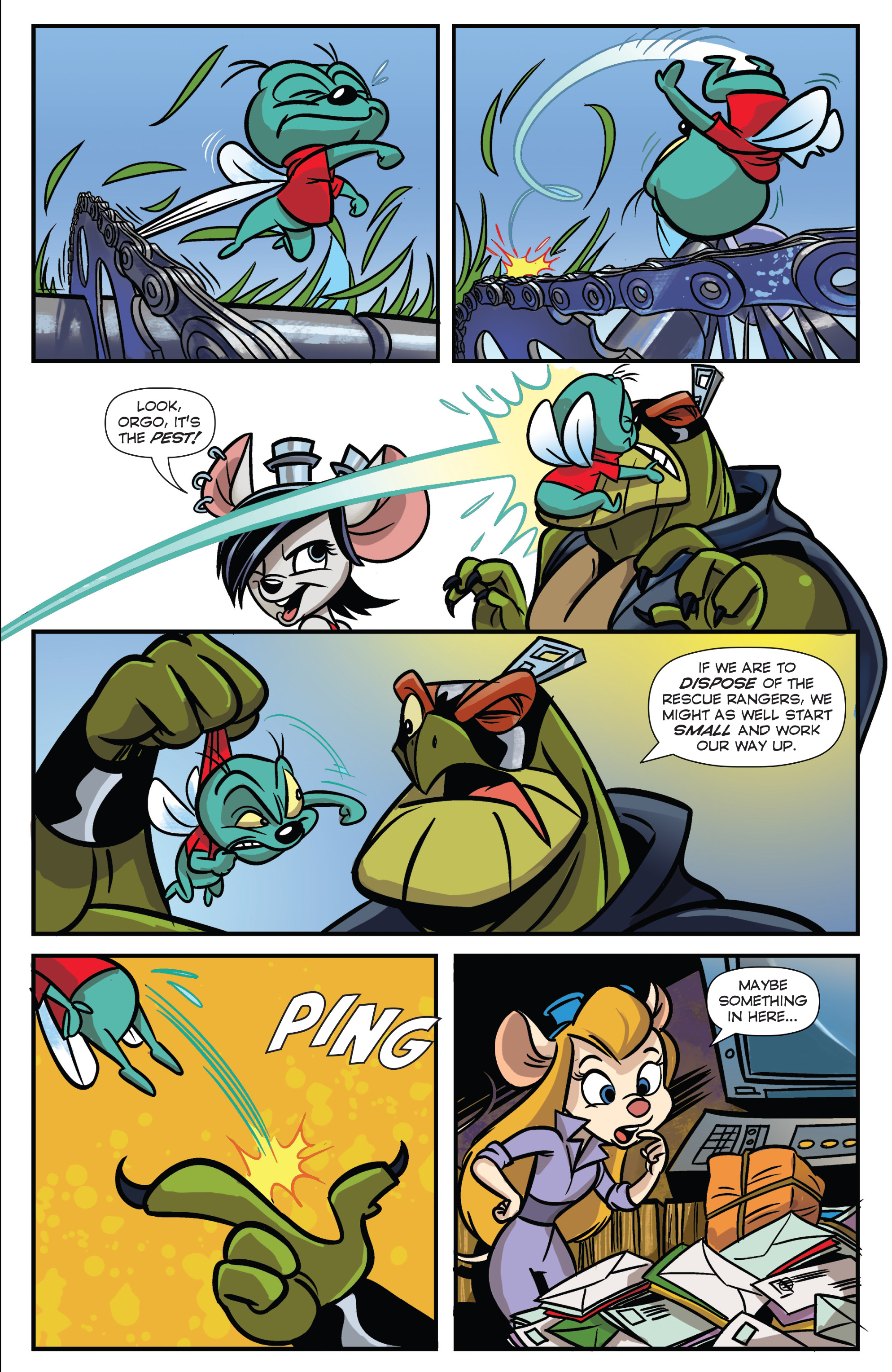 Read online Disney Afternoon Giant comic -  Issue #5 - 31