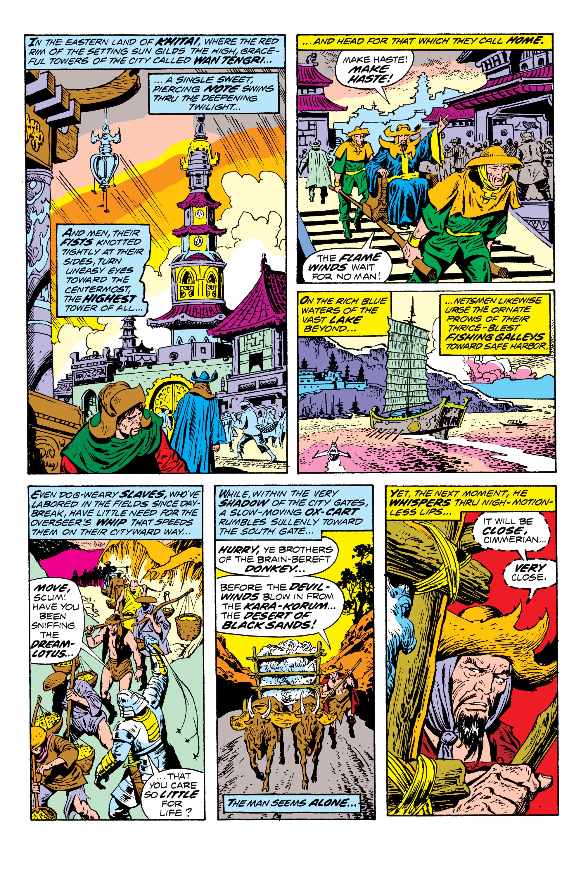 Read online Conan The Barbarian Epic Collection: The Original Marvel Years - The Curse Of The Golden Skull comic -  Issue # TPB (Part 2) - 11