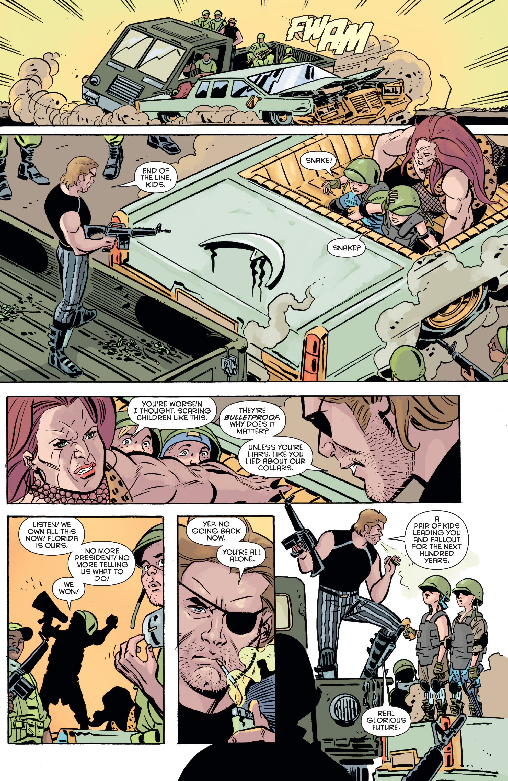 Read online Escape from New York comic -  Issue #4 - 13