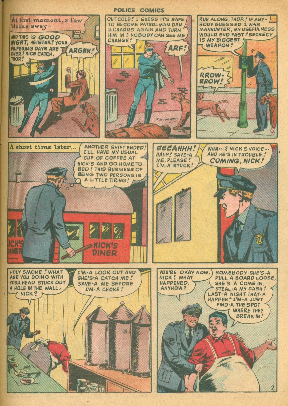 Read online Police Comics comic -  Issue #94 - 29
