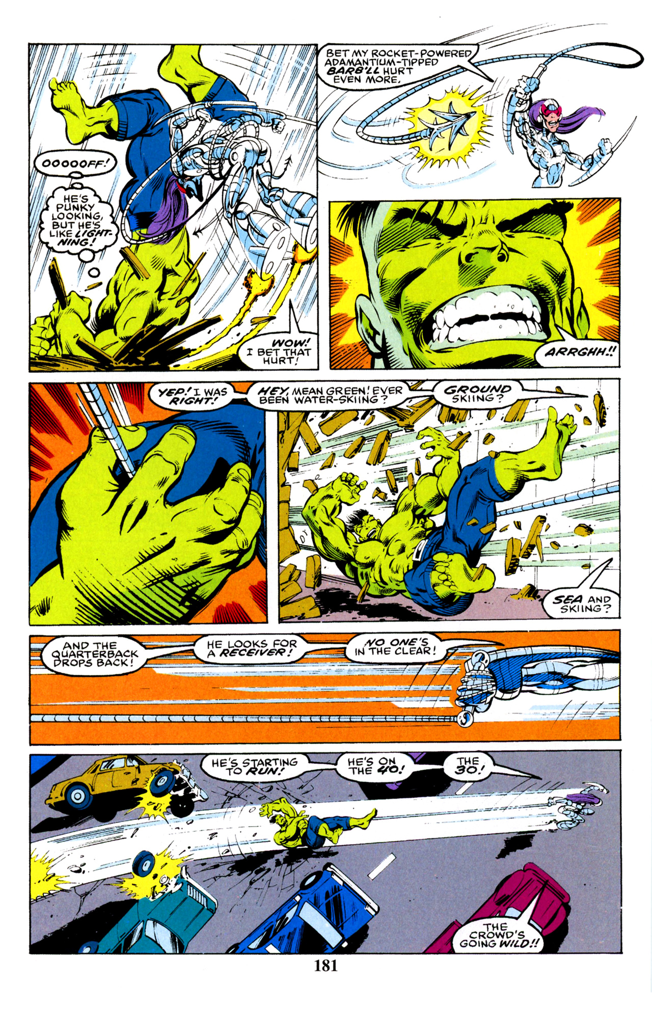 Read online Hulk Visionaries: Peter David comic -  Issue # TPB 7 - 180