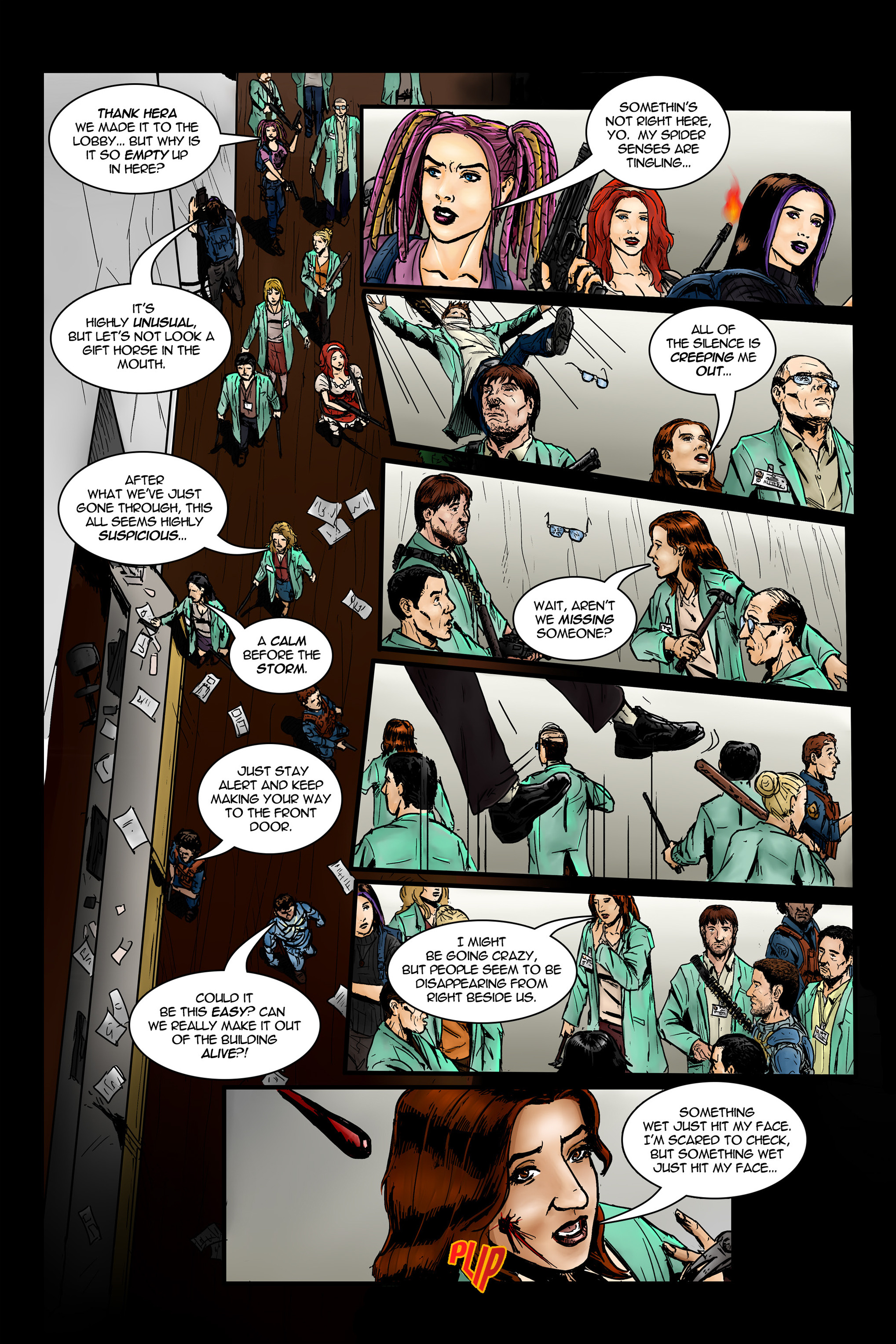 Read online Chaos Campus: Sorority Girls Vs. Zombies comic -  Issue #22 - 15
