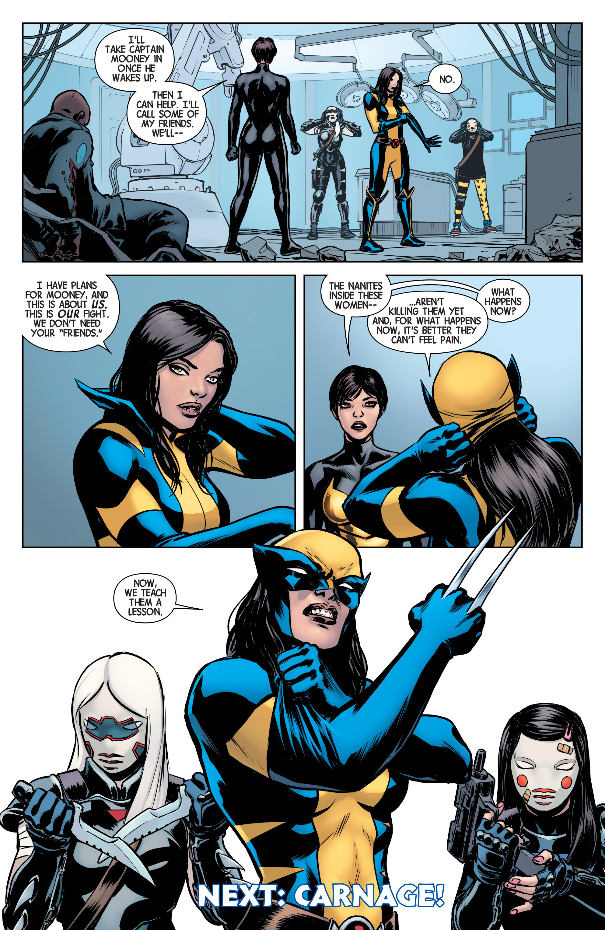 Read online All-New Wolverine (2016) comic -  Issue #5 - 22