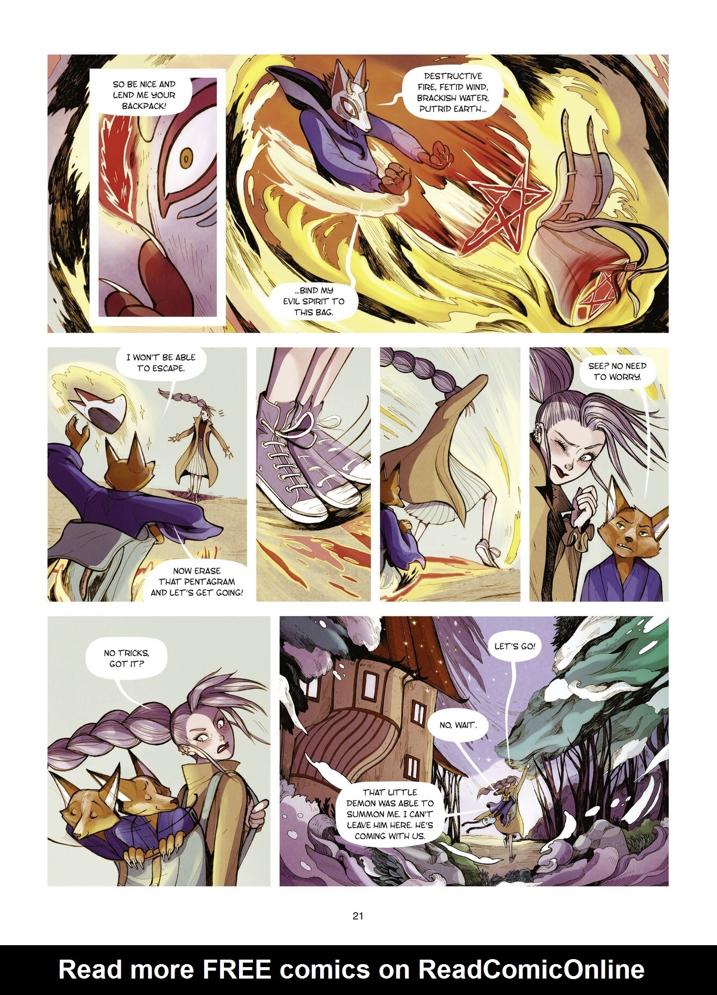 Read online Devil on Her Shoulder comic -  Issue # TPB 1 - 21