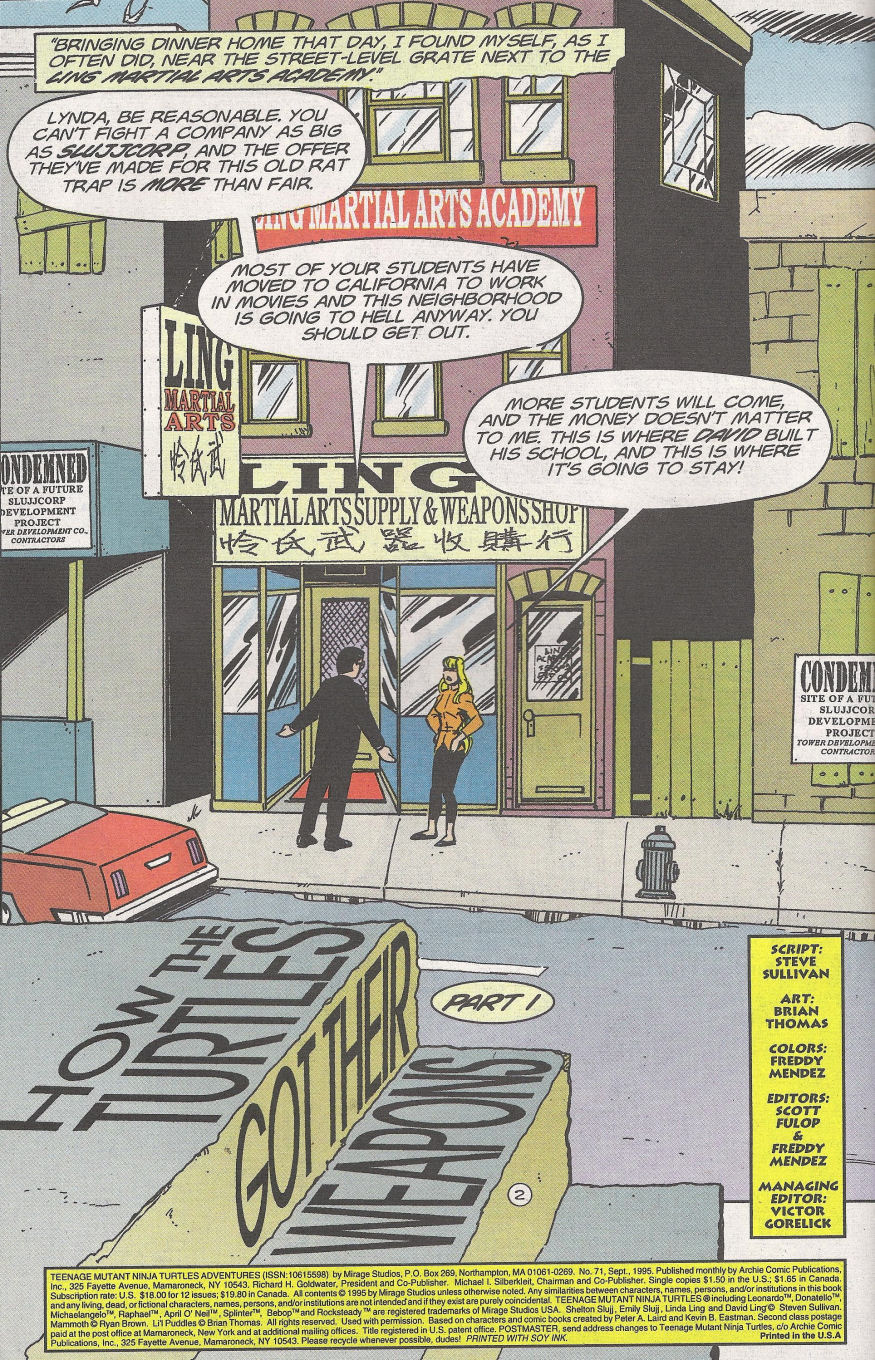 Read online Teenage Mutant Ninja Turtles Adventures (1989) comic -  Issue #71 - 4