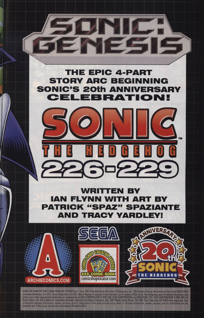 Read online Sonic the Hedgehog Free Comic Book Day Edition comic -  Issue # Special 5 - 33