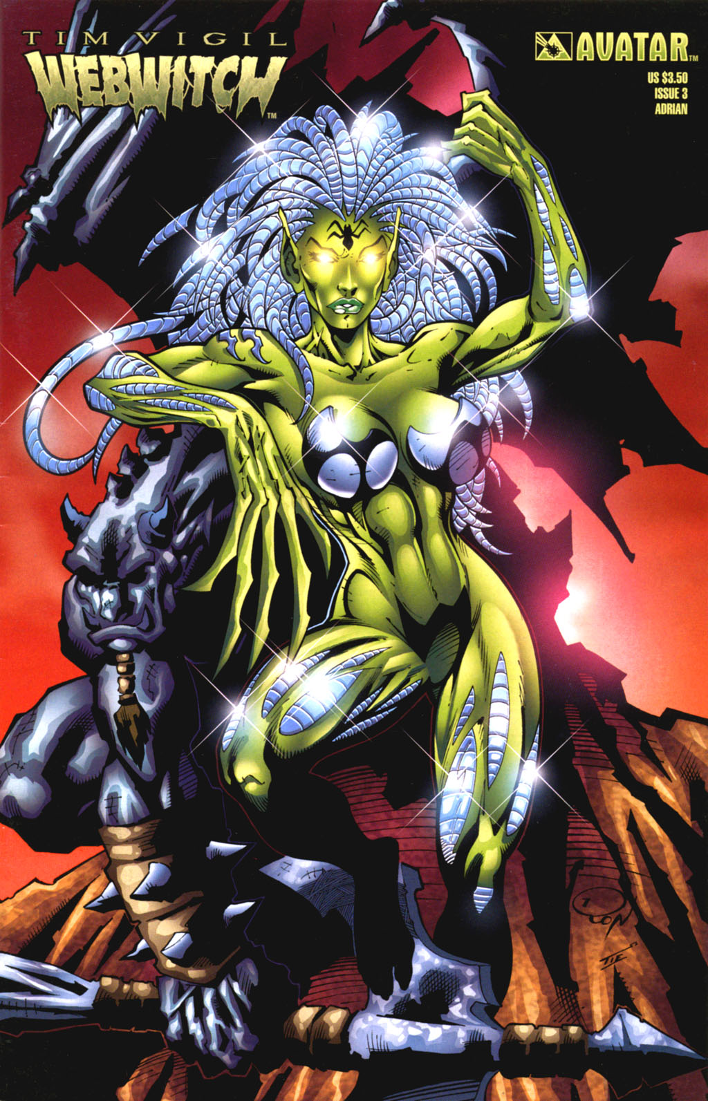 Read online Webwitch (1997) comic -  Issue #3 - 4