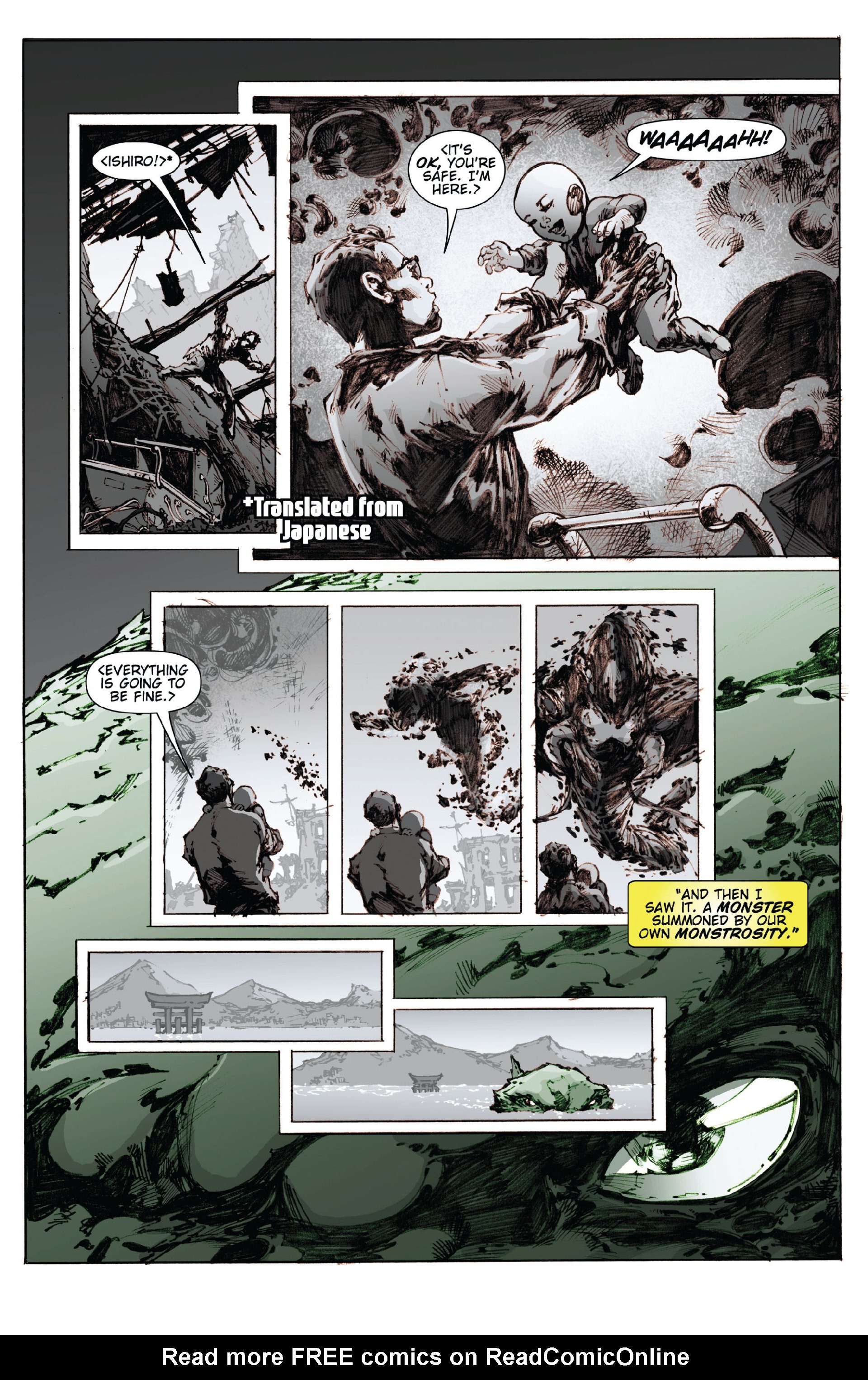 Read online Godzilla: Awakening comic -  Issue # Full - 7