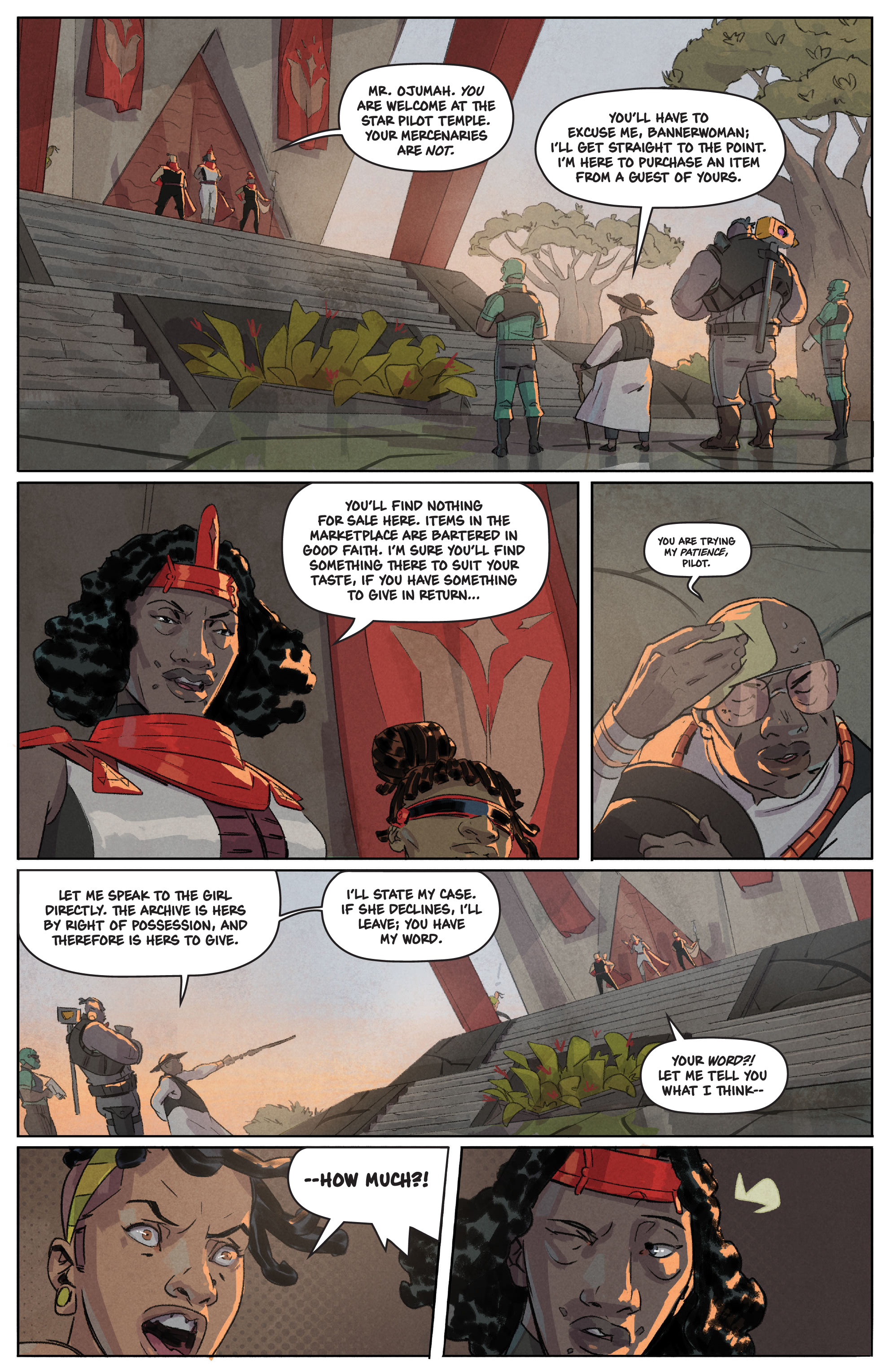 Read online New Masters comic -  Issue #5 - 23
