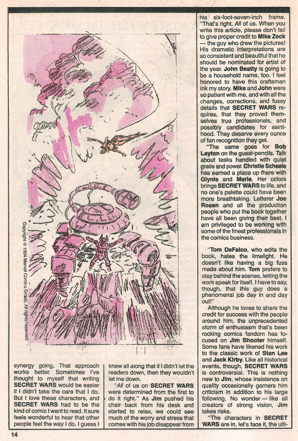 Read online Marvel Age comic -  Issue #20 - 16