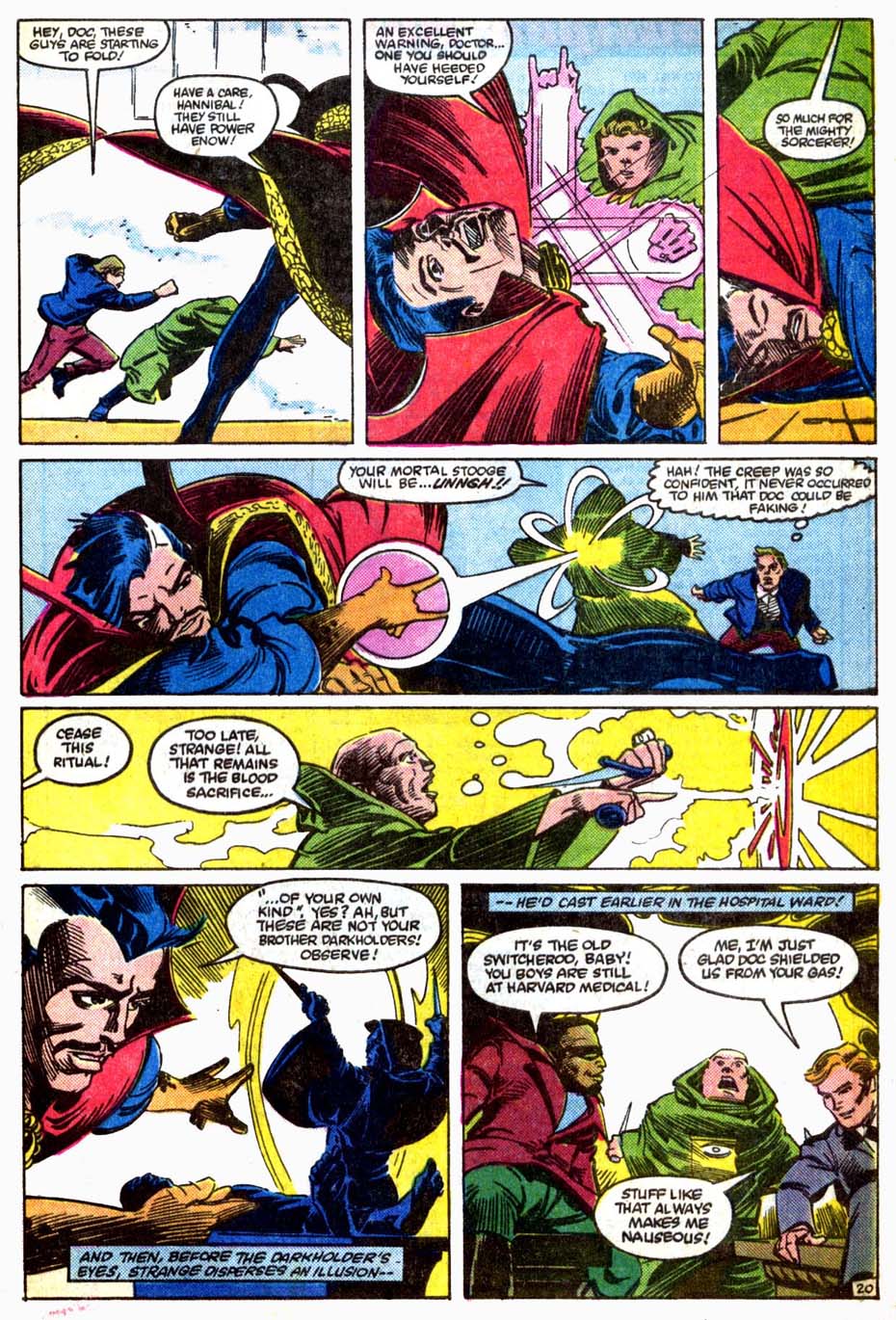 Read online Doctor Strange (1974) comic -  Issue #67 - 21