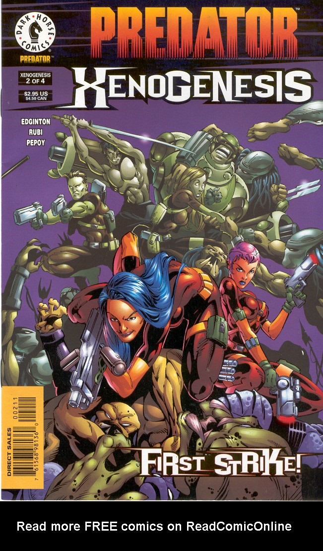 Read online Predator: Xenogenesis comic -  Issue #2 - 1