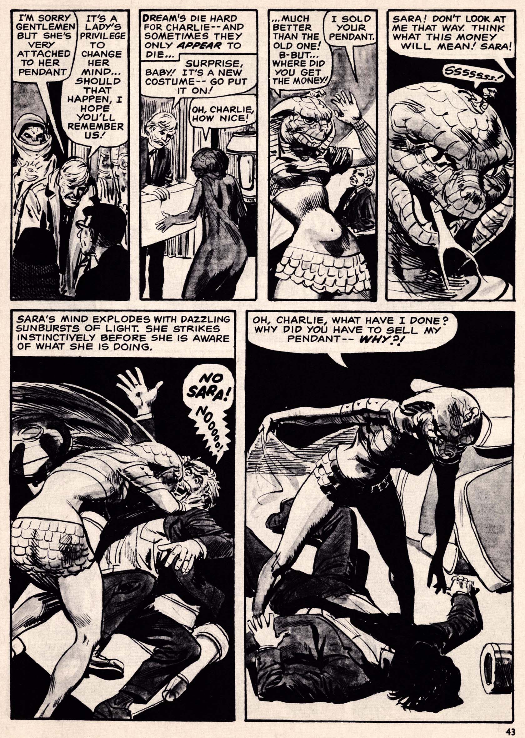 Read online Vampirella (1969) comic -  Issue # Annual 1972 - 43