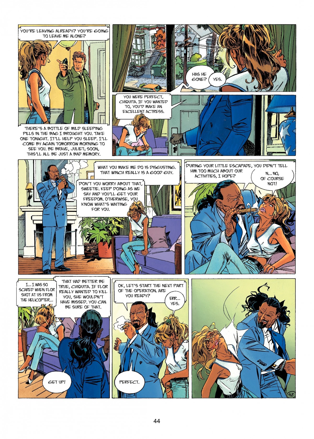Read online Largo Winch comic -  Issue # TPB 7 - 46