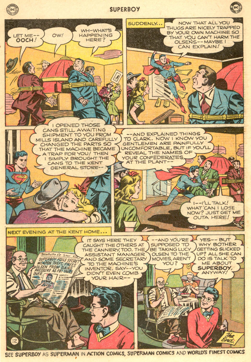 Read online Superboy (1949) comic -  Issue #6 - 23