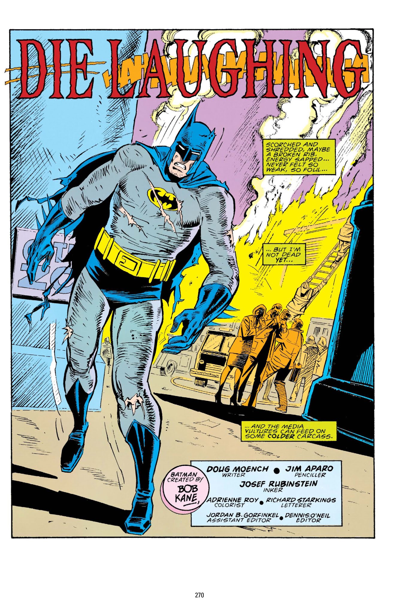 Read online Batman: Knightfall comic -  Issue # _TPB 1 - 270