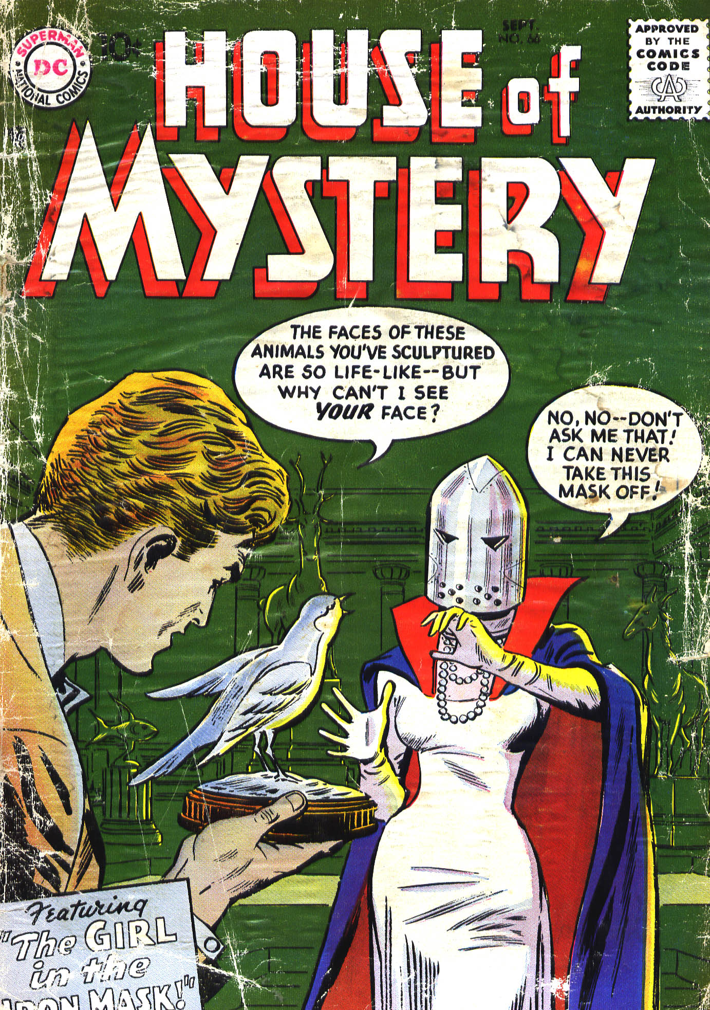 Read online House of Mystery (1951) comic -  Issue #66 - 1