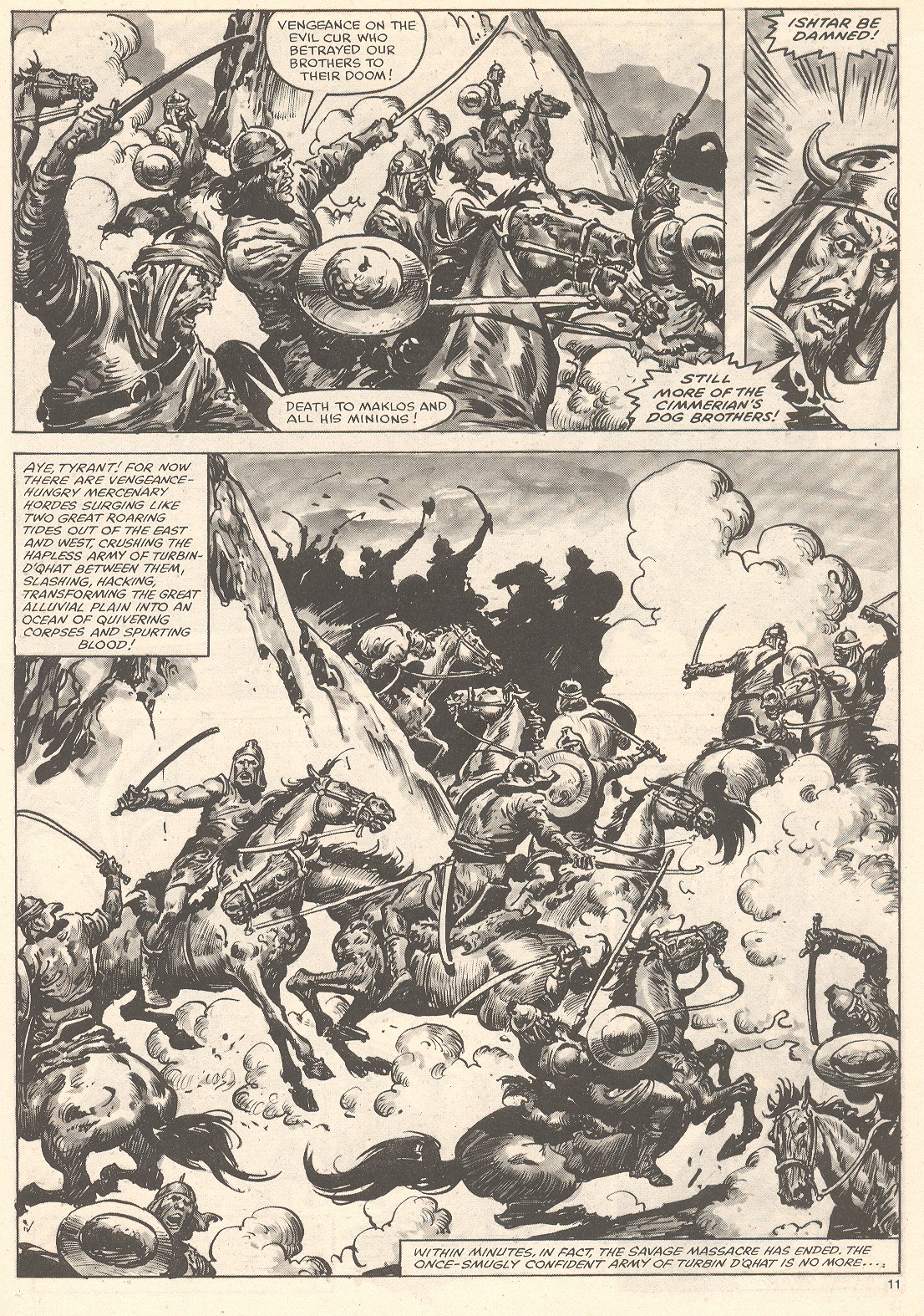 Read online The Savage Sword Of Conan comic -  Issue #79 - 11