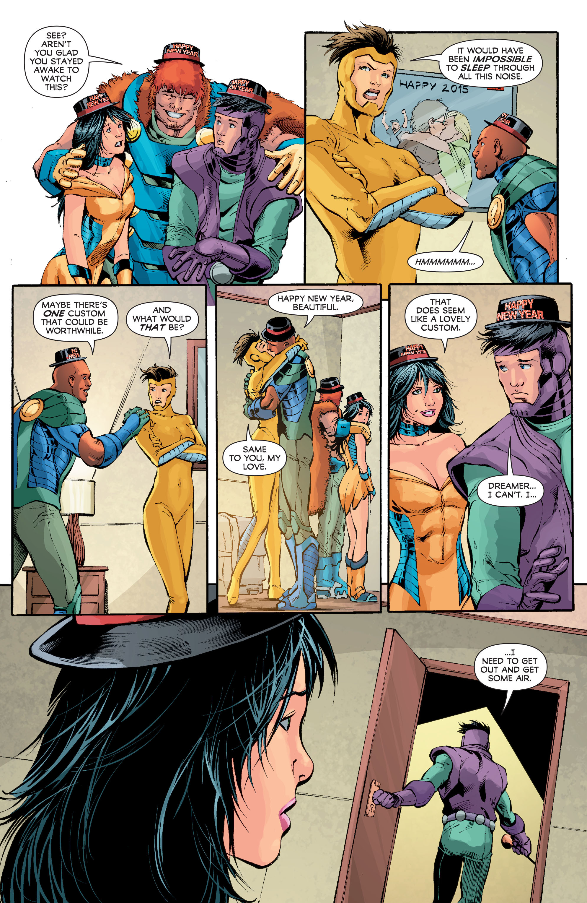 Read online Infinity Man and the Forever People comic -  Issue #7 - 13