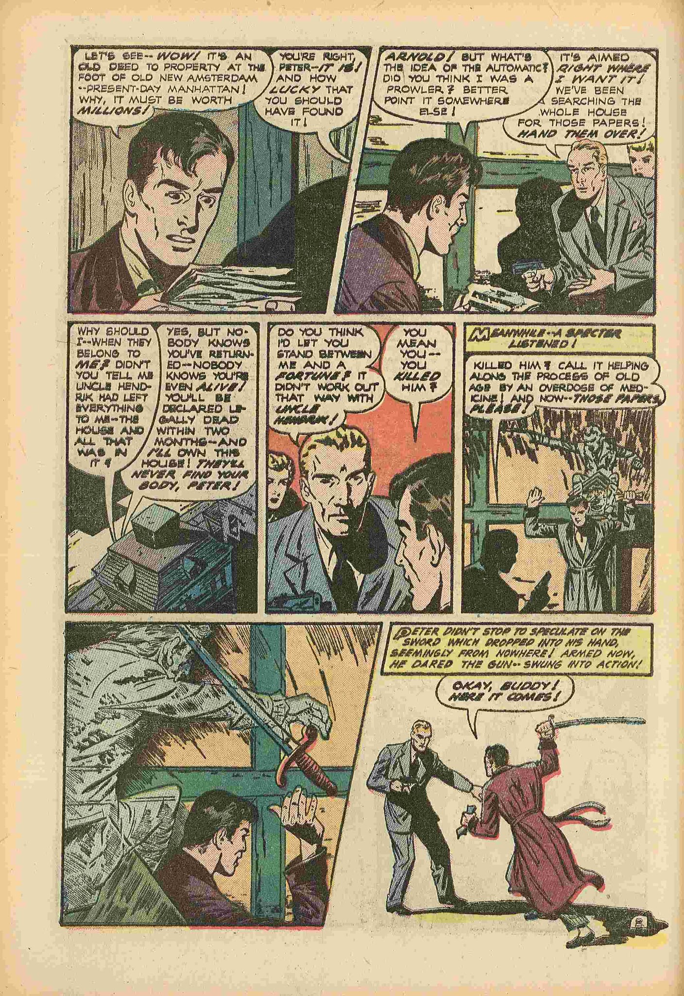 Read online Adventures Into The Unknown comic -  Issue #26 - 20
