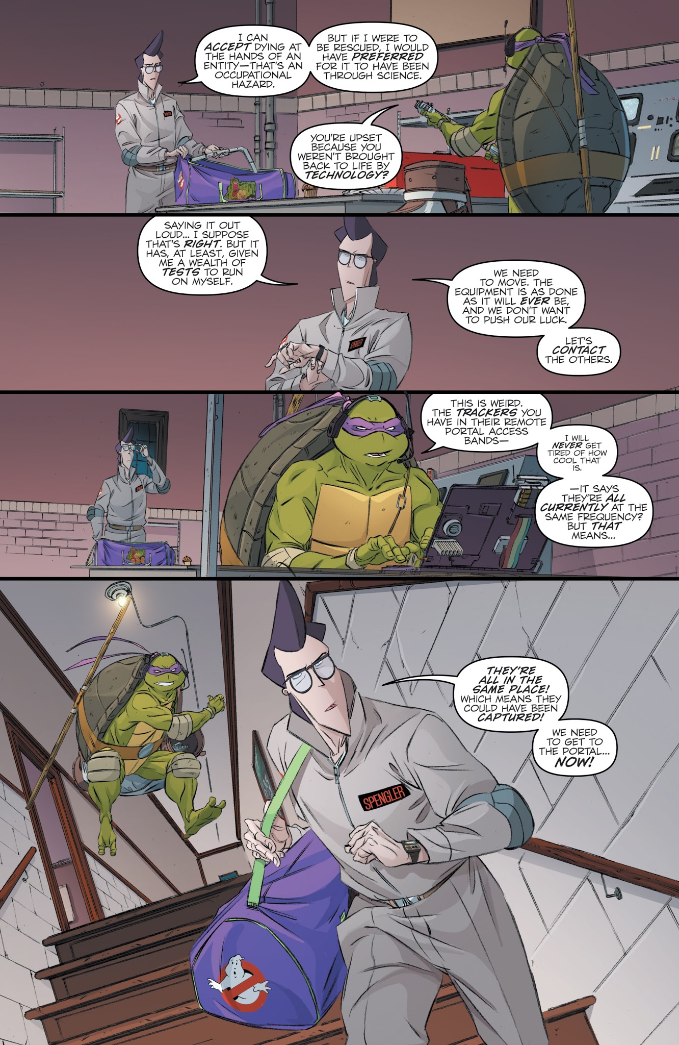 Read online Teenage Mutant Ninja Turtles/Ghostbusters 2 comic -  Issue #4 - 22