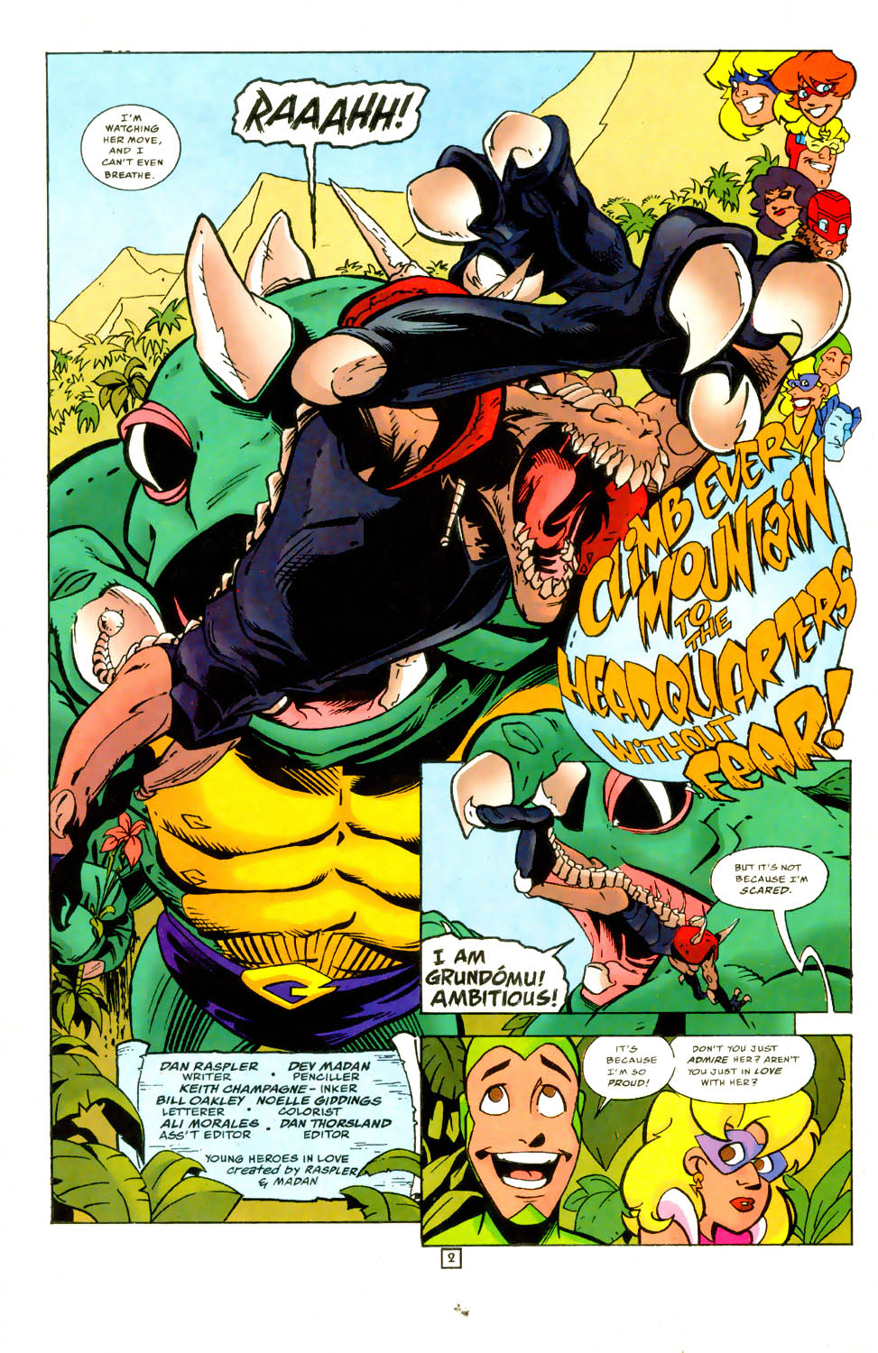 Read online Young Heroes in Love comic -  Issue #11 - 4