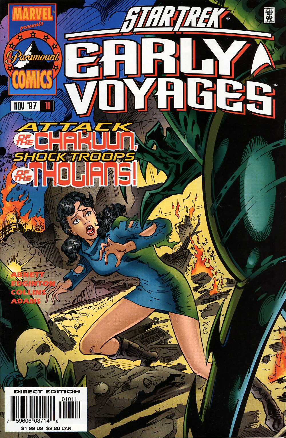 Read online Star Trek: Early Voyages comic -  Issue #10 - 1