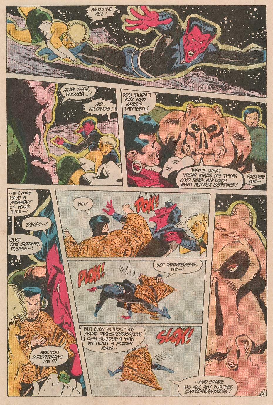 Read online Green Lantern (1960) comic -  Issue #221 - 22