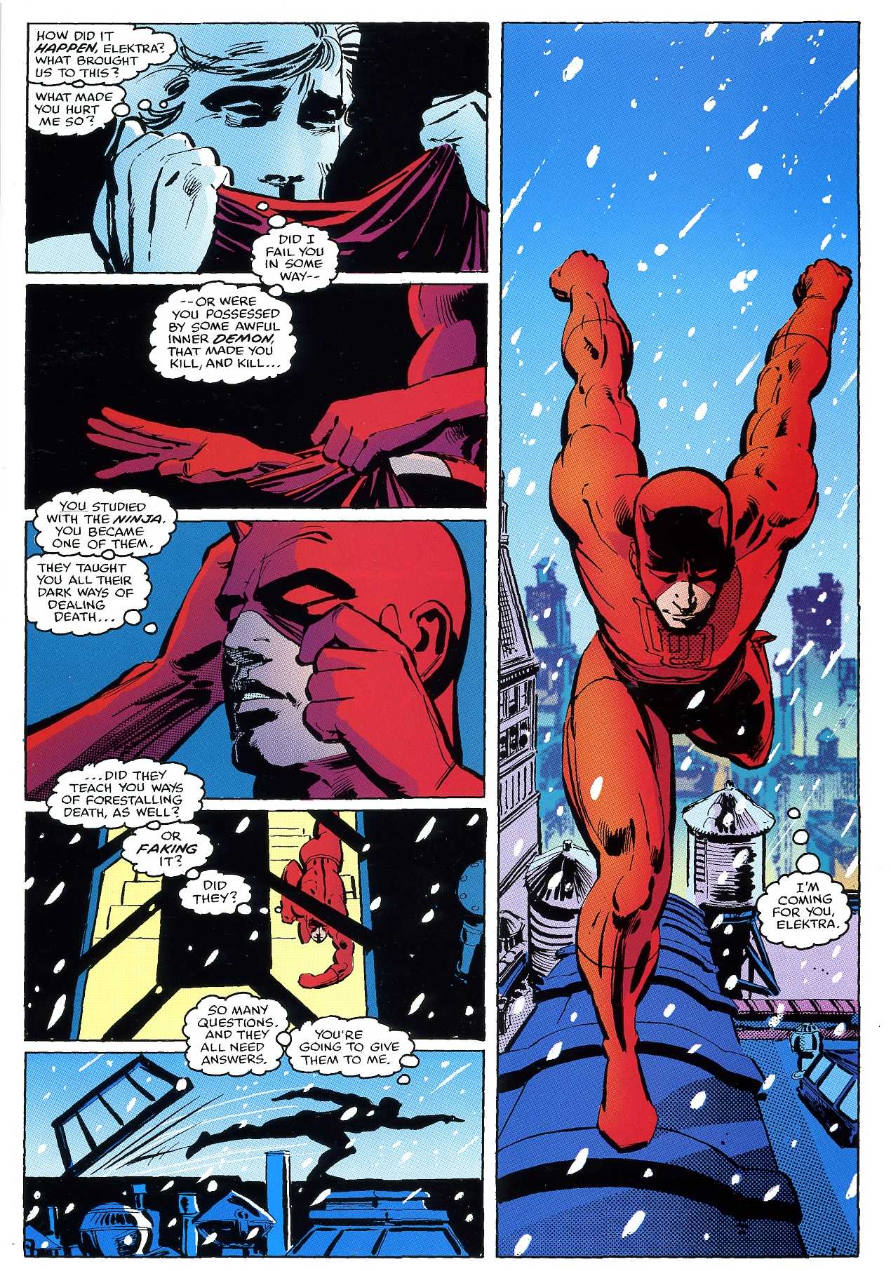 Read online Daredevil Visionaries: Frank Miller comic -  Issue # TPB 2 - 337