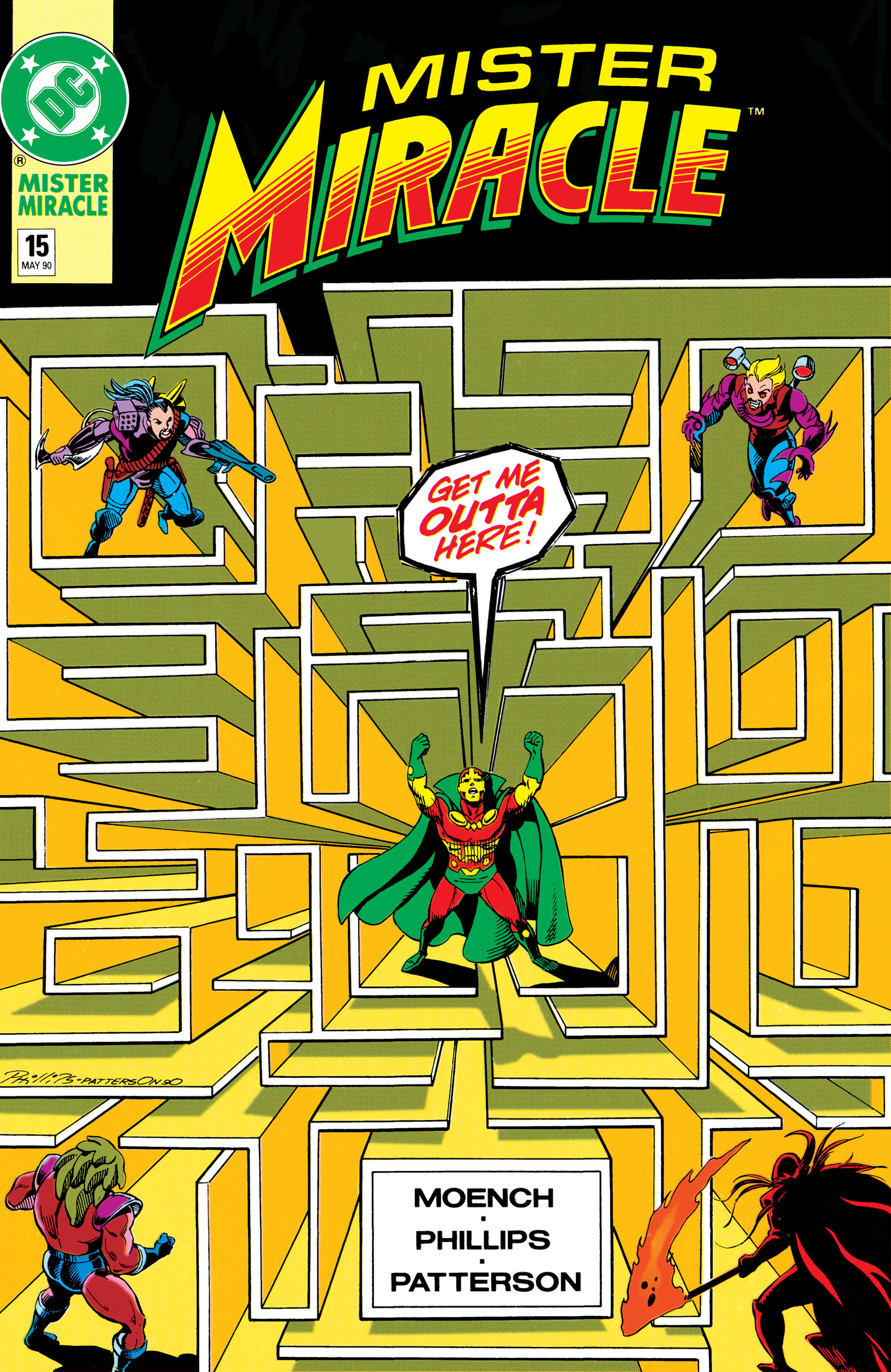 Read online Mister Miracle (1989) comic -  Issue #15 - 1