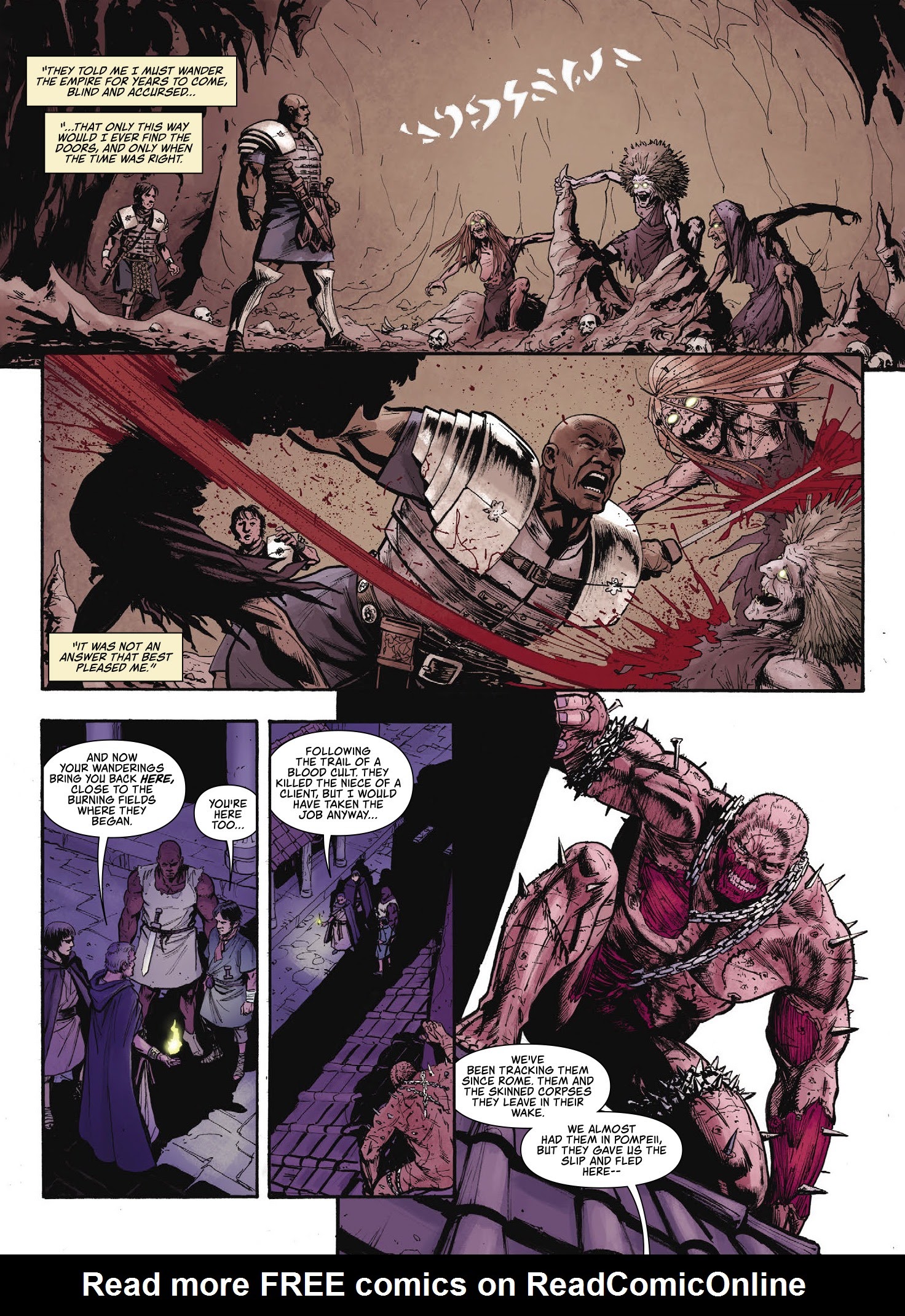 Read online Aquila: The Burning Fields comic -  Issue # TPB - 71