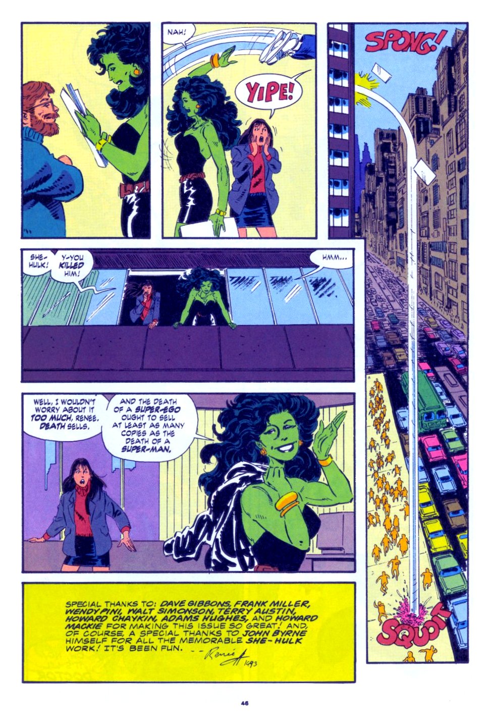 The Sensational She-Hulk Issue #50 #50 - English 39