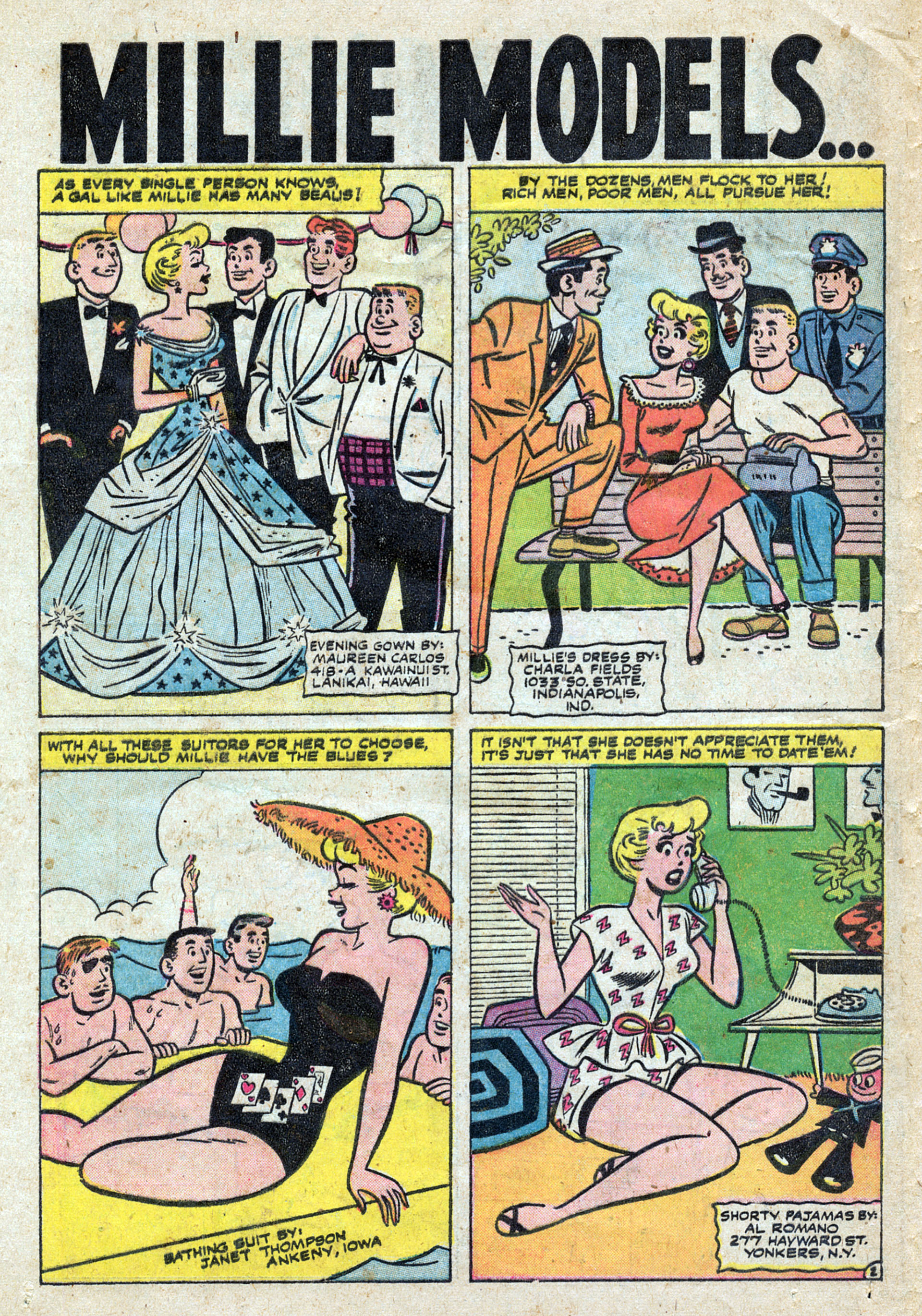 Read online Millie the Model comic -  Issue #72 - 12