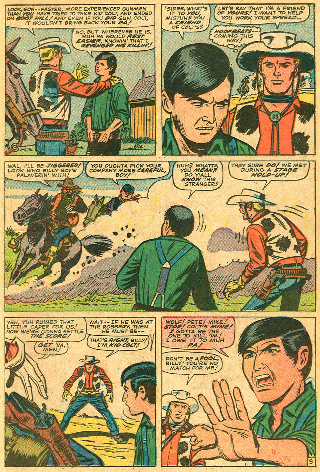 Read online Kid Colt Outlaw comic -  Issue #132 - 11