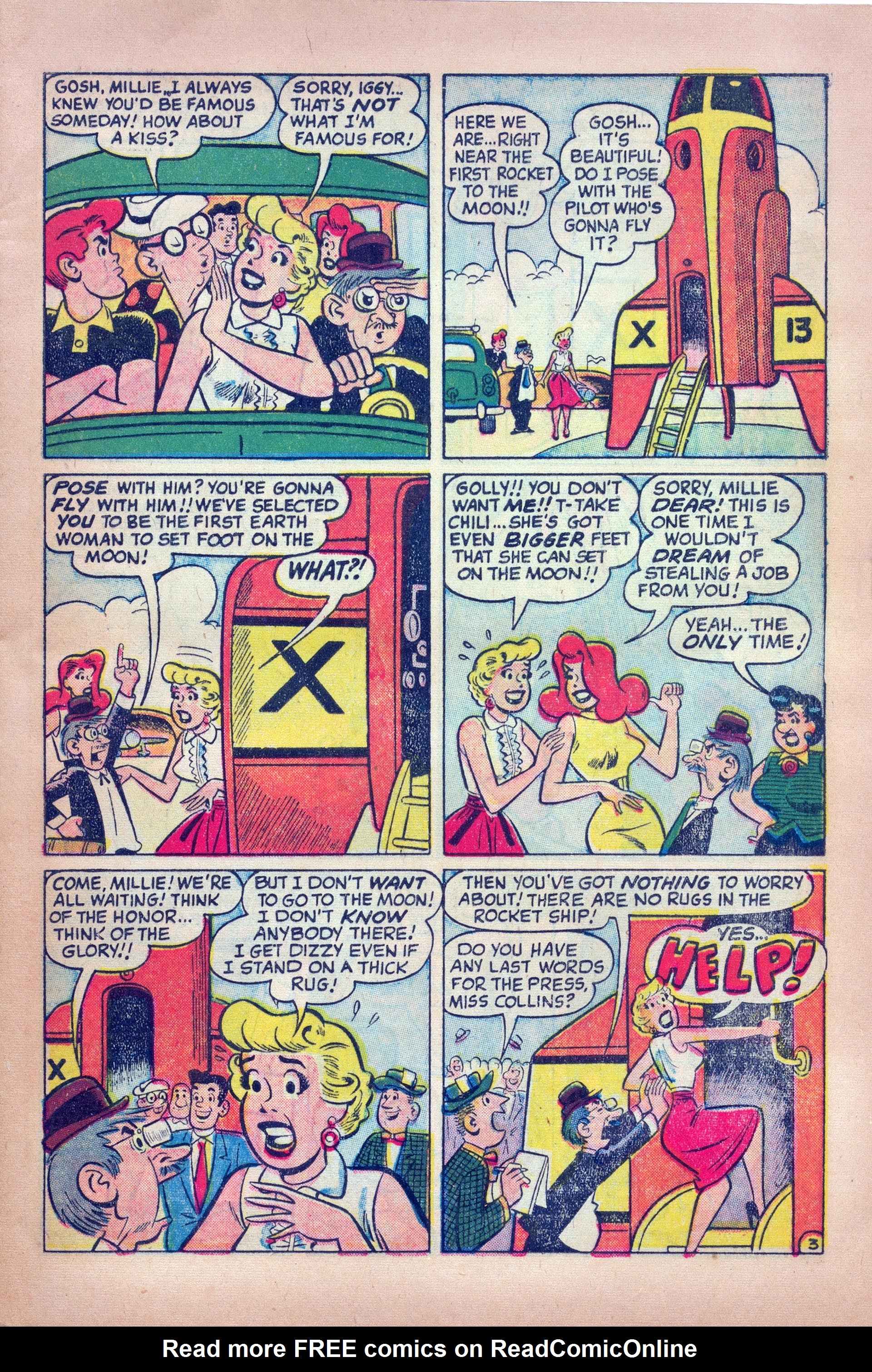 Read online Millie the Model comic -  Issue #57 - 5