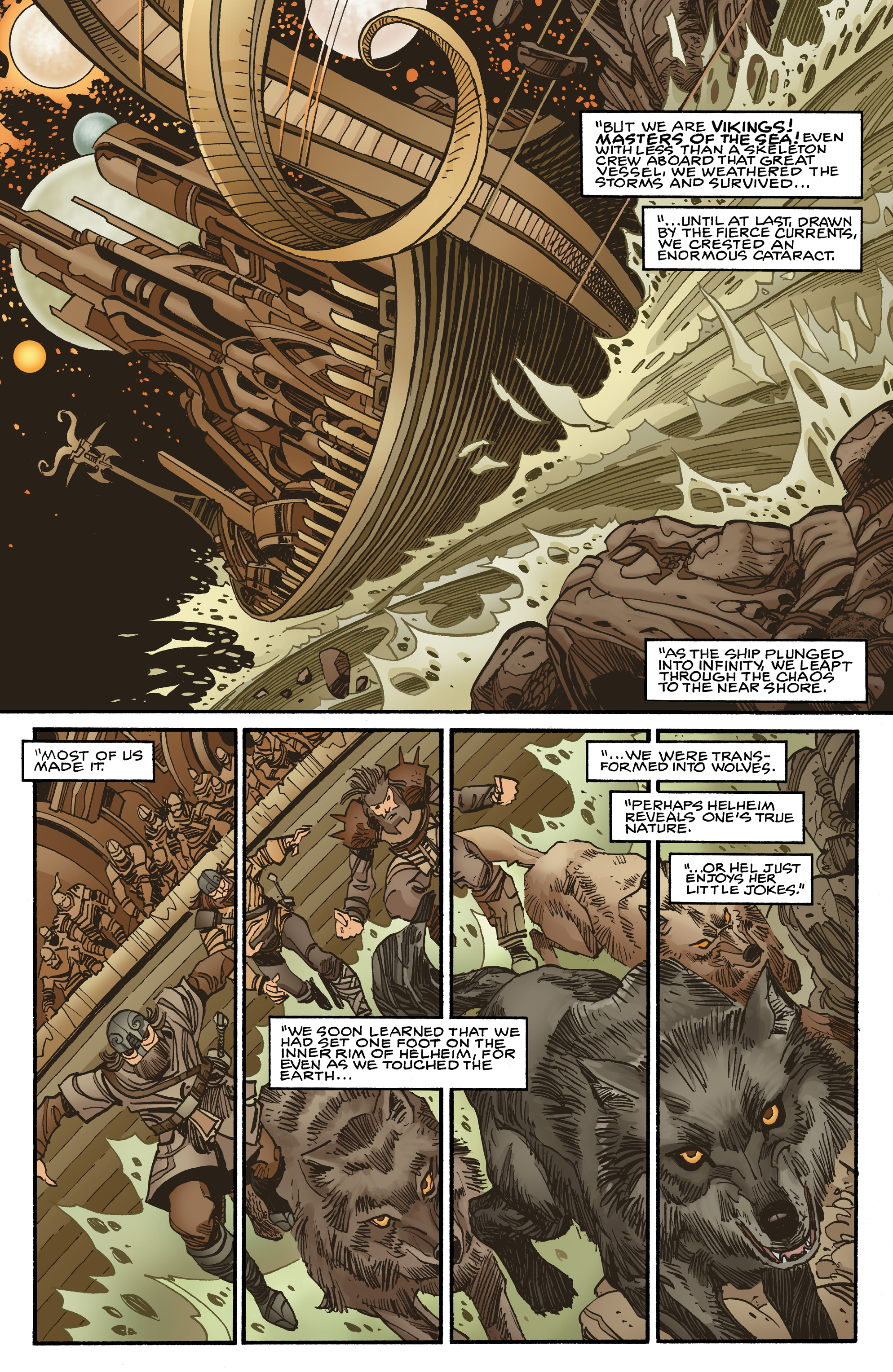 Read online Ragnarok: The Breaking of Helheim comic -  Issue #4 - 14