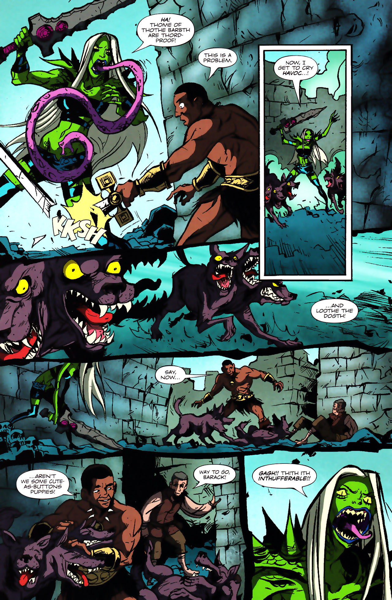 Read online Barack the Barbarian comic -  Issue #2 - 15