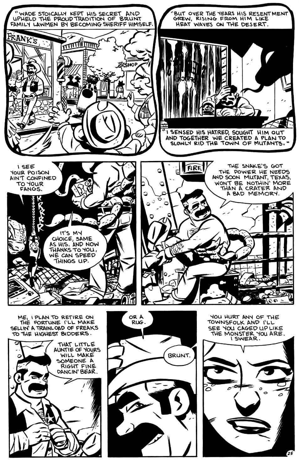 Read online Mutant, Texas: Tales of Sheriff Ida Red comic -  Issue #3 - 27