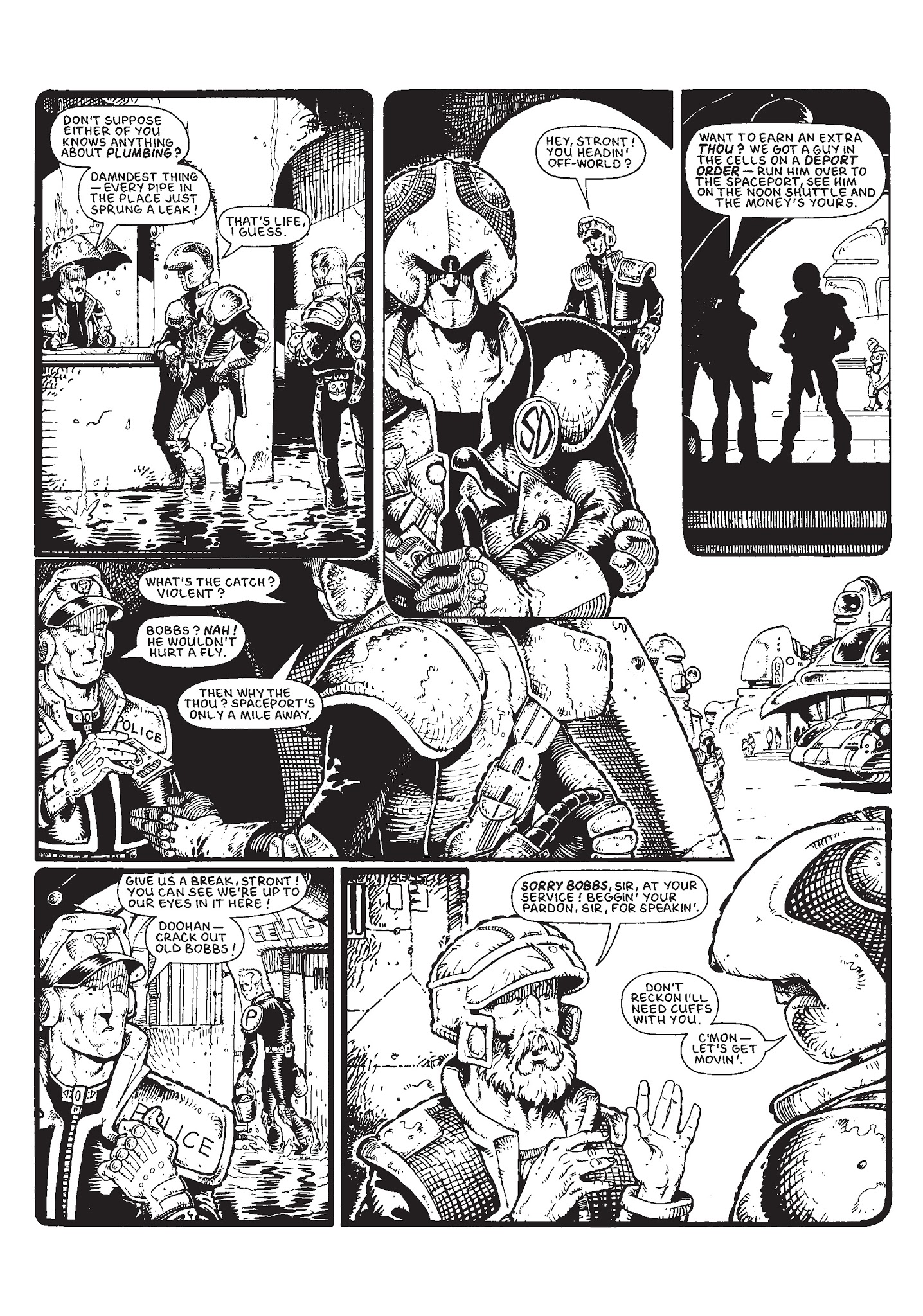 Read online Strontium Dog: Search/Destroy Agency Files comic -  Issue # TPB 4 - 158