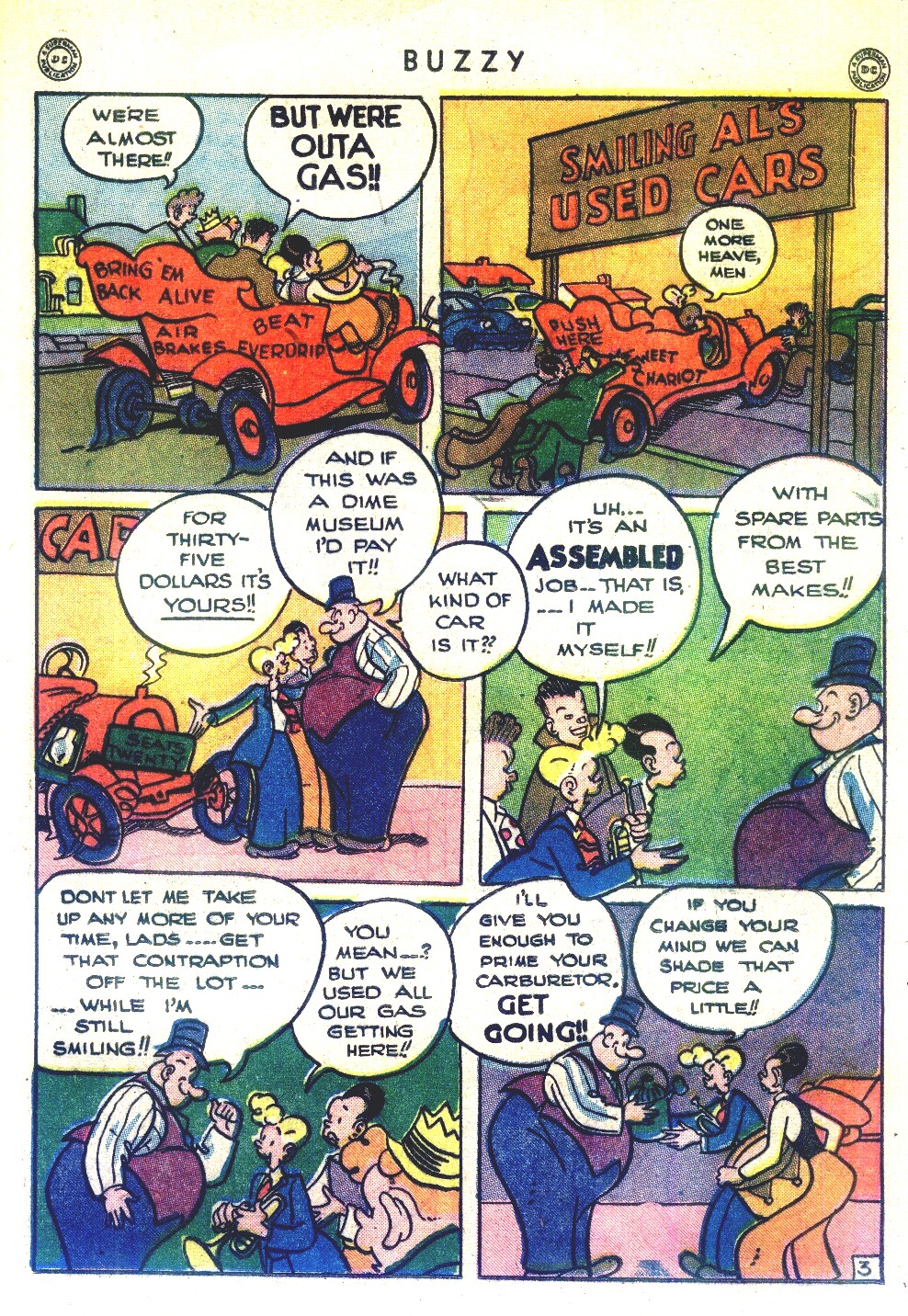 Read online Buzzy comic -  Issue #4 - 31