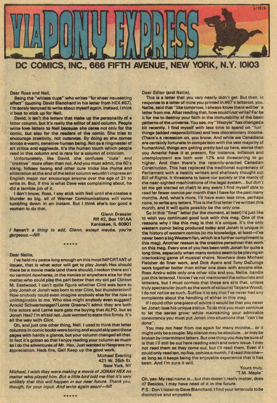Read online Jonah Hex (1977) comic -  Issue #72 - 29