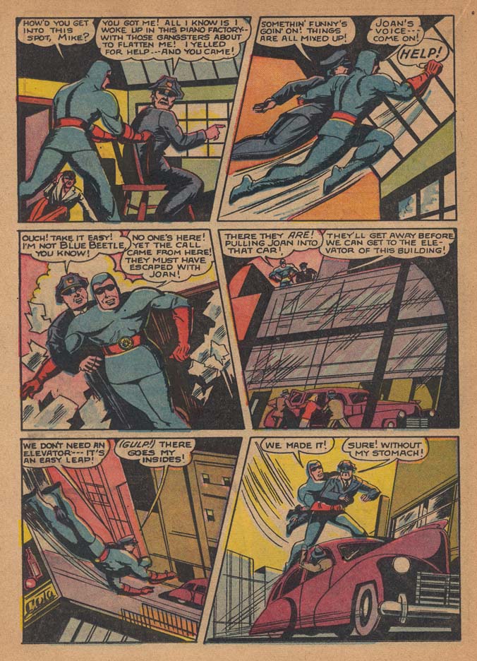 Read online The Blue Beetle comic -  Issue #40 - 24