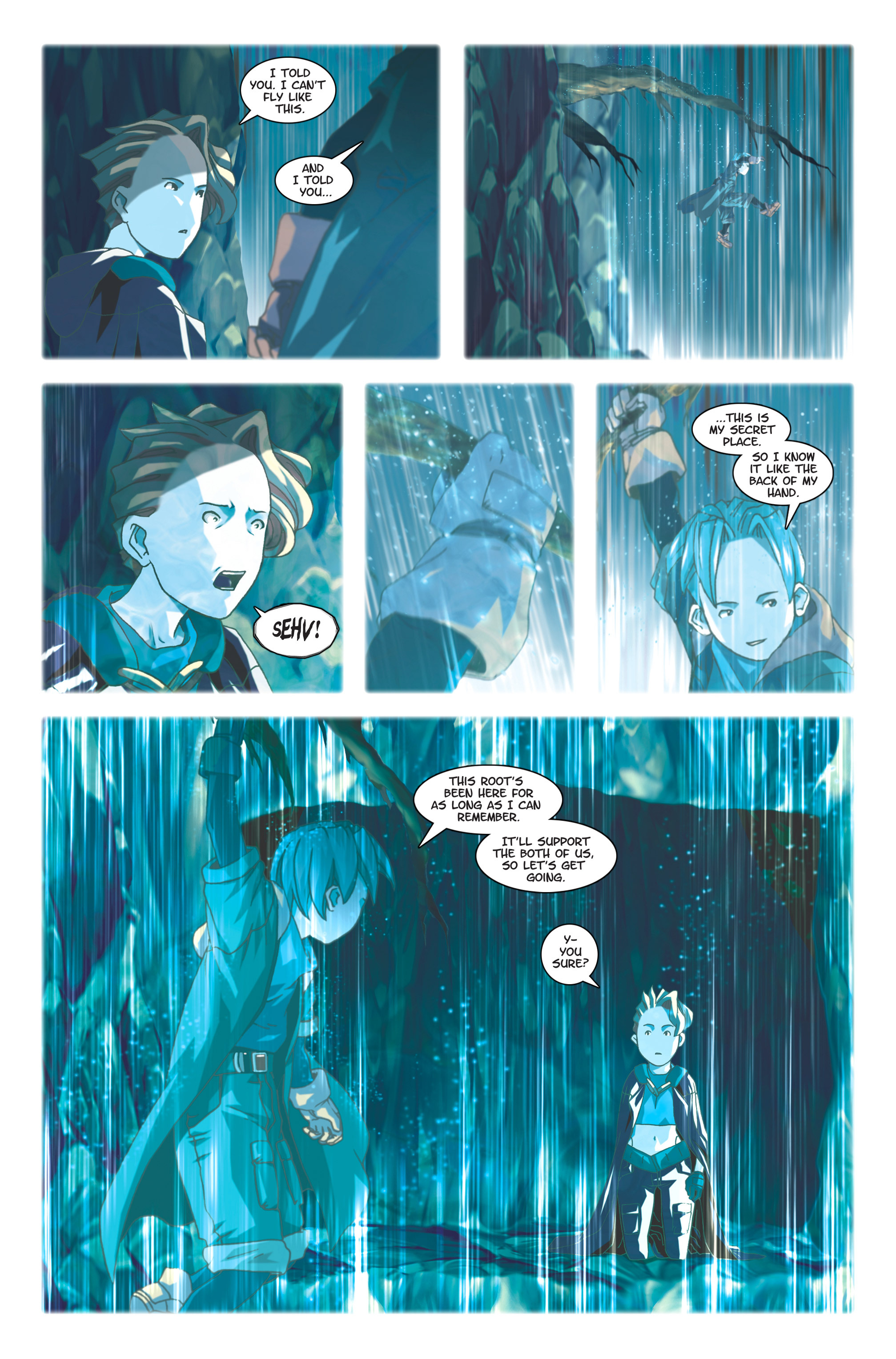 Read online Feather comic -  Issue #5 - 5