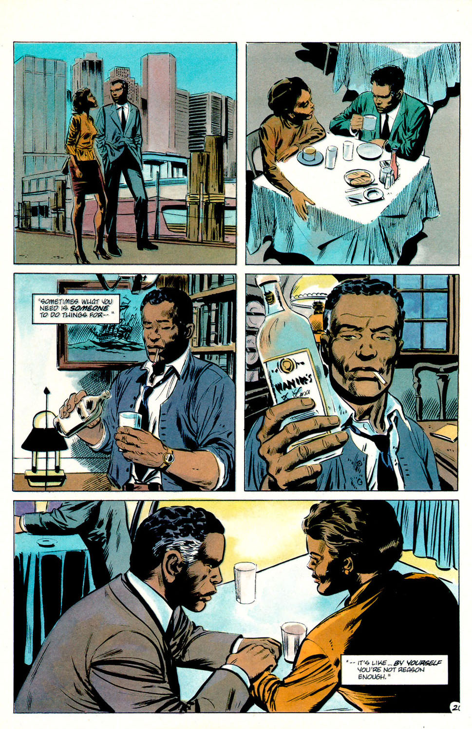 Read online Jon Sable, Freelance comic -  Issue #53 - 22